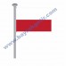 POLONYA GÖNDER BAYRAK 50x75 ( EBAT SEÇİNİZ ) POLONYA GÖNDER BAYRAK 50x75 ( EBAT SEÇİNİZ )